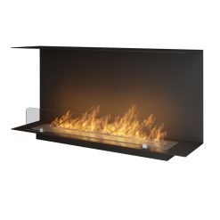 Chimenea de bioetanol de Infire INSIDE C1000 vers.1, abierta a tres caras