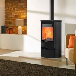 Foto de ambiente de la estufa de leña Jubilee 25 de Lotus