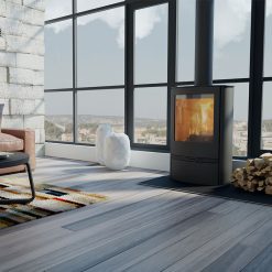 Foto de ambiente de la estufa de leña Jubilee 35 de Lotus