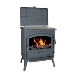 Estufa Limousin cooktop de hierro fundido con superficie de cocción de Franco Belge