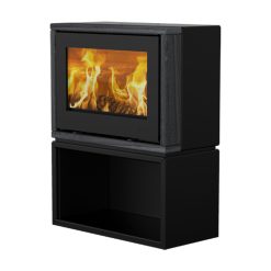 Estufa de Leña Horizontal STYLE 370 W