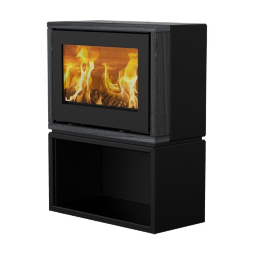 Estufa de Leña Horizontal STYLE 370 W