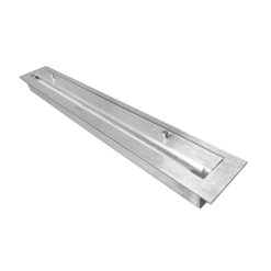 Detalle del quemador de la chimenea de bioetanol de Infire INBOX 1200