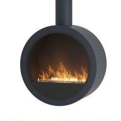 Chimenea de bioetanol de Infire INCYRCLE color negro