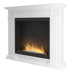 Chimenea exenta de bioetanol de Infire INPORTAL 1 color blanco