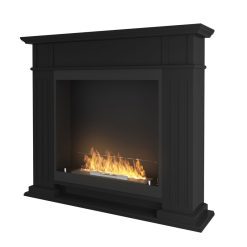 Chimenea exenta de bioetanol de Infire INPORTAL 1 color negro