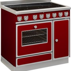 Cocina inducción De Manincor G90 color rojo