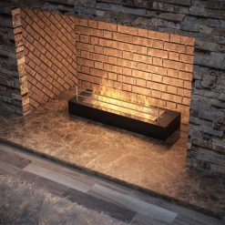 Foto ambiente del quemador de bioetanol de sobremesa FIREBOX 600 de Simplefire
