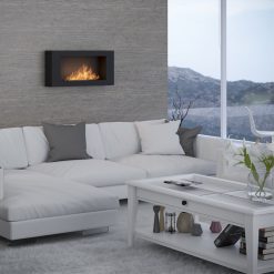 Foto ambiente de la chimenea de bioetanol Simplefire BLACKBOX 910