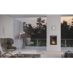 Foto ambiente de la chimenea de bioetanol Simplefire FRAME 1500