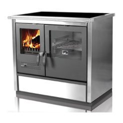 Cocina de leña Tim Sistem North Hidro Vitro