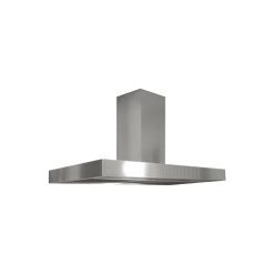 Campana plana De Manincor para cocinas de leña KP inox
