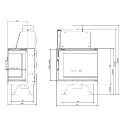 Esquemas y medidas de la Technical Pantech 60B CG L-R