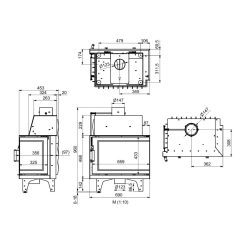 Esquemas y medidas de la Technical Pantech 69B CG L-R