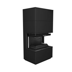 Modulo 1 cuerpo +2, Pantech 80 JOY V LD MOBIL 1+2, de Technical, con puerta guillotina a tres caras en color negro. Puerta abierta