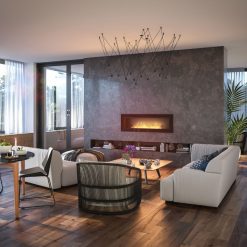 Foto ambiente Chimenea bioetanol Simplefire FRAME 1500