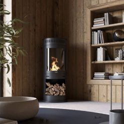 Foto de ambiente de la estufa exenta de bioetanol de Infire INCOZA 4