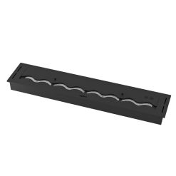 Quemador encastrable de bioetanol de Infire SLIM Black Burner 1000