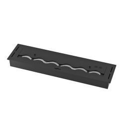Quemador encastrable de bioetanol de Infire SLIM Black Burner 800