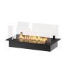 Quemador encastrable de bioetanol de Infire SLIM Insert Black 600