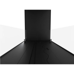 Foto de detalle de la chimenea encastrable de bioetanol de Infire SLIM 2 Side 800