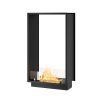 Foto de la chimenea encastrable de bioetanol de Infire VERT 2Side 1000 SLIM