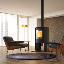 Foto de ambiente de la estufa exenta Varmekilde Ahorn 2