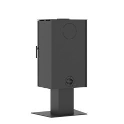 Estufa exenta Varmekilde Birk 4 vista trasera