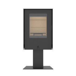 Estufa exenta Varmekilde Cypres 2 vista frontal