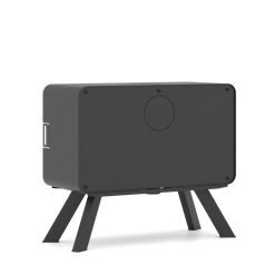 Estufa exenta Varmekilde Enebear 3, vista trasera