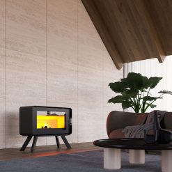 Foto de ambiente de la estufa exenta Varmekilde Enebear 2