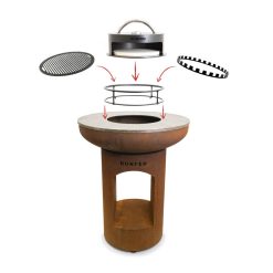 Soporte Stand para BonPlancha sobre Pebetero BonBiza 80