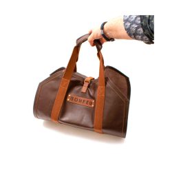 Bolsa para leña de piel de Bonfeu