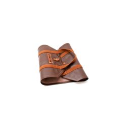 Bolsa para leña de piel de Bonfeu