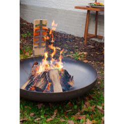 Ahumando Salmón con Plancha para ahumar de Bonfeu, foto de ambiente