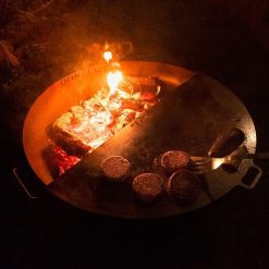 Pebetero a leña de bonfeu, BonBowl Plus con media BonPlancha