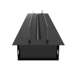 Detalle LED del quemador de vapor de agua Invapo Insert 1800, encastrable