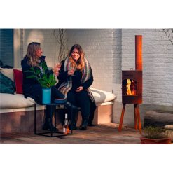 Chimenea de exterior BonGiano SP corten de Bonfeu