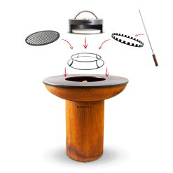 Barbacoa BonBiza XL de Bonfeu, con accesorios intercambiables