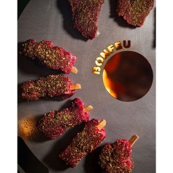 Foto de detalle de la BonPlancha 40 cocinando