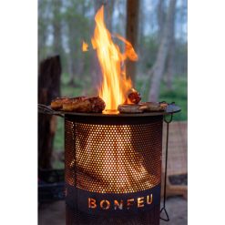 Foto de ambiente de la BonPlancha V34 cocinando