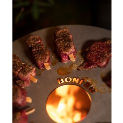 Foto de ambiente de la BonPlancha V45 cocinando