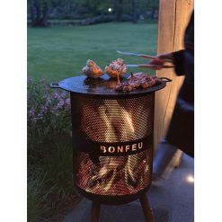 Foto de ambiente de la BonPlancha V45 cocinando