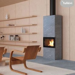 Fotografía de ambiente de la Estufa Jero Hari 18 Classic de Tulikivi