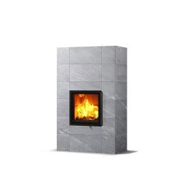 Estufa Karelia Raita Trio 18 Classic, de Tulikivi