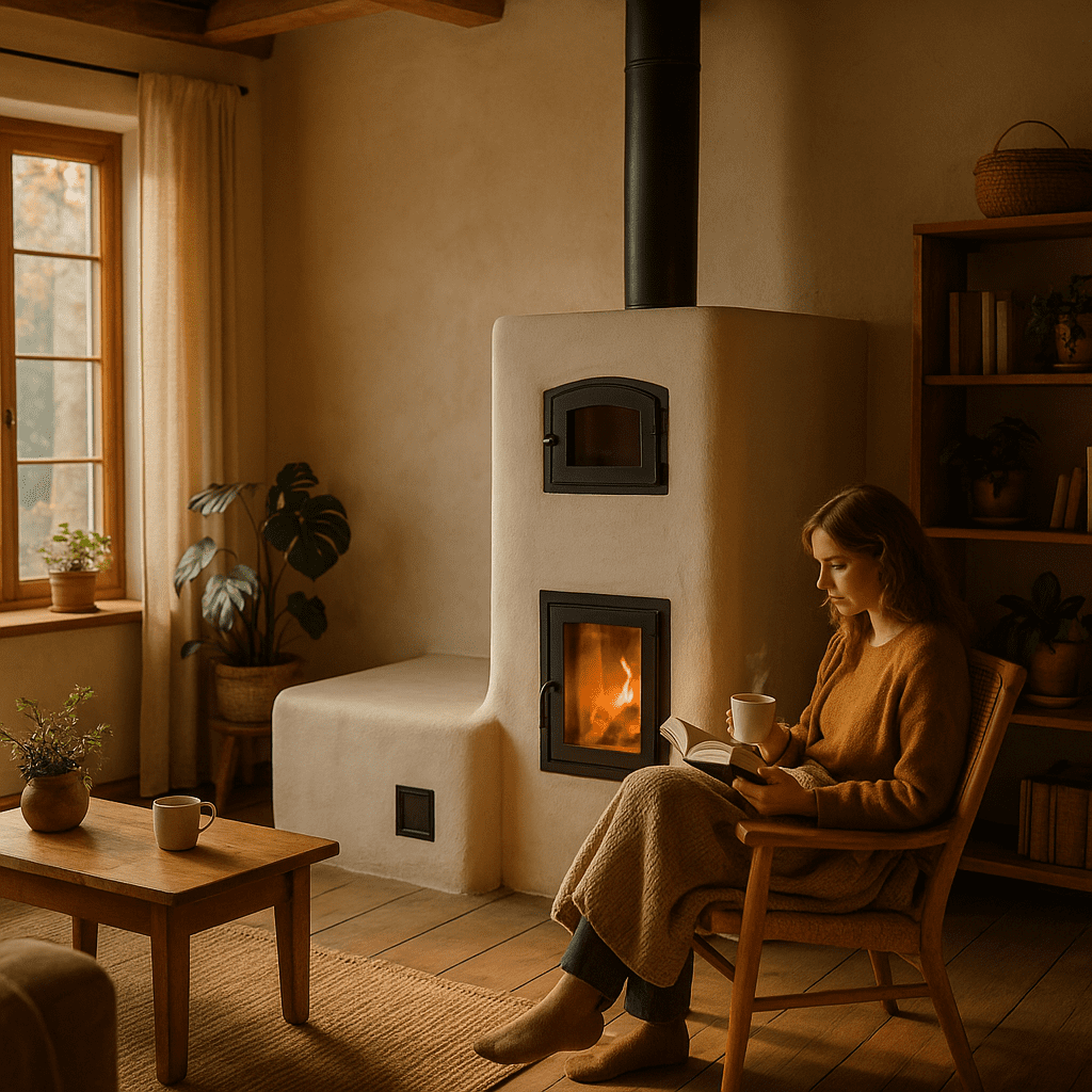 Estufa rocket acorde a estilo de vida Slow Life