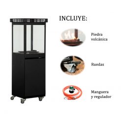 Kit de la Estufa de gas MAVROS para exterior de Nora Flames
